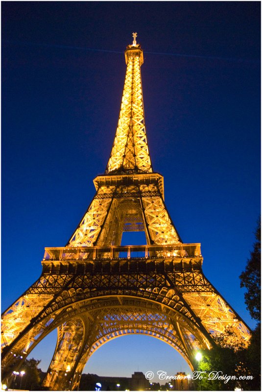Paris Tour Eiffel de Nuit