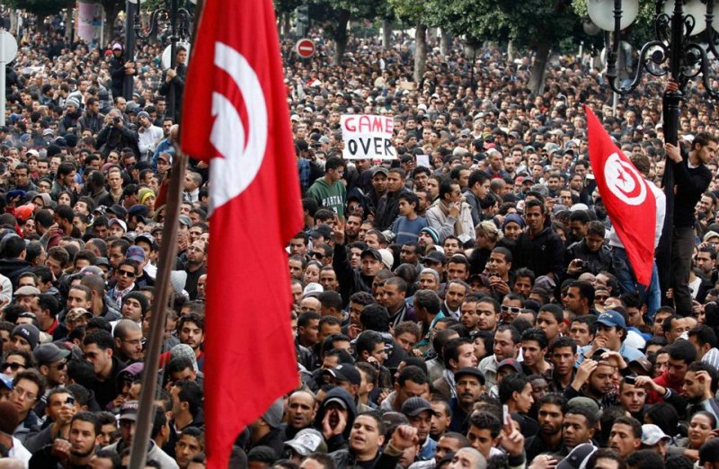 manif tunis