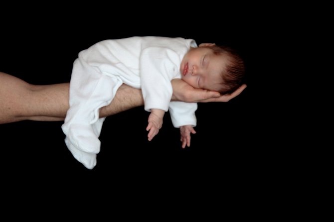 Bébé et son papa